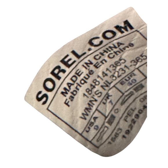 Sorel Women's Kinetic Slip-On Sneakers Camo Size 9 New - Picture 10 of 11